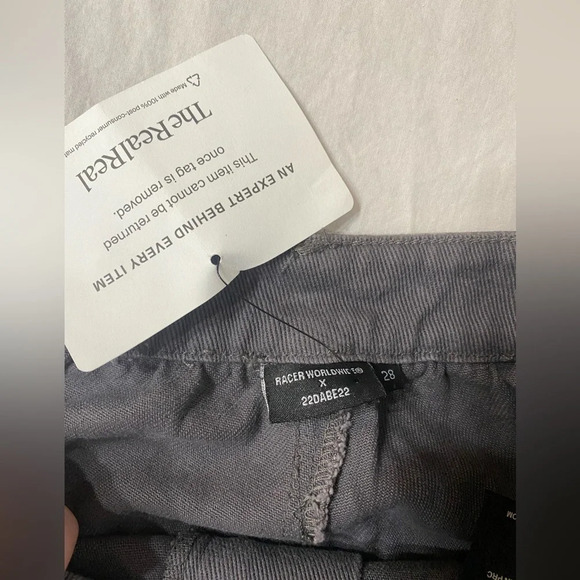 RACERWORLDWIDE X 22DABE22 Fray Jeans Designer The Real Real. D - Picture 5 of 6